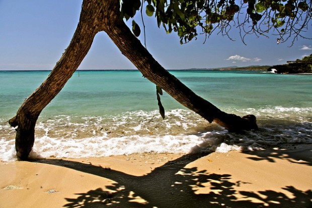 Beach in Honduras